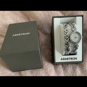 Brand new Armitron Watch and Bracelet Set